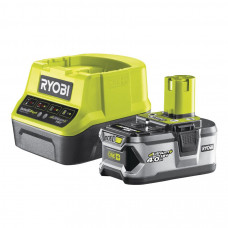 Набор из аккумулятора (1х4.0Ач) и зарядного устройства Ryobi RC18120-140