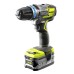 Бесщеточная ударная дрель-шуруповерт (4.0Ач + 1.5Ач) Ryobi R18PDBL-LL99S