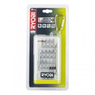 Набор для закручивания 28 шт. Ryobi RAK28SD