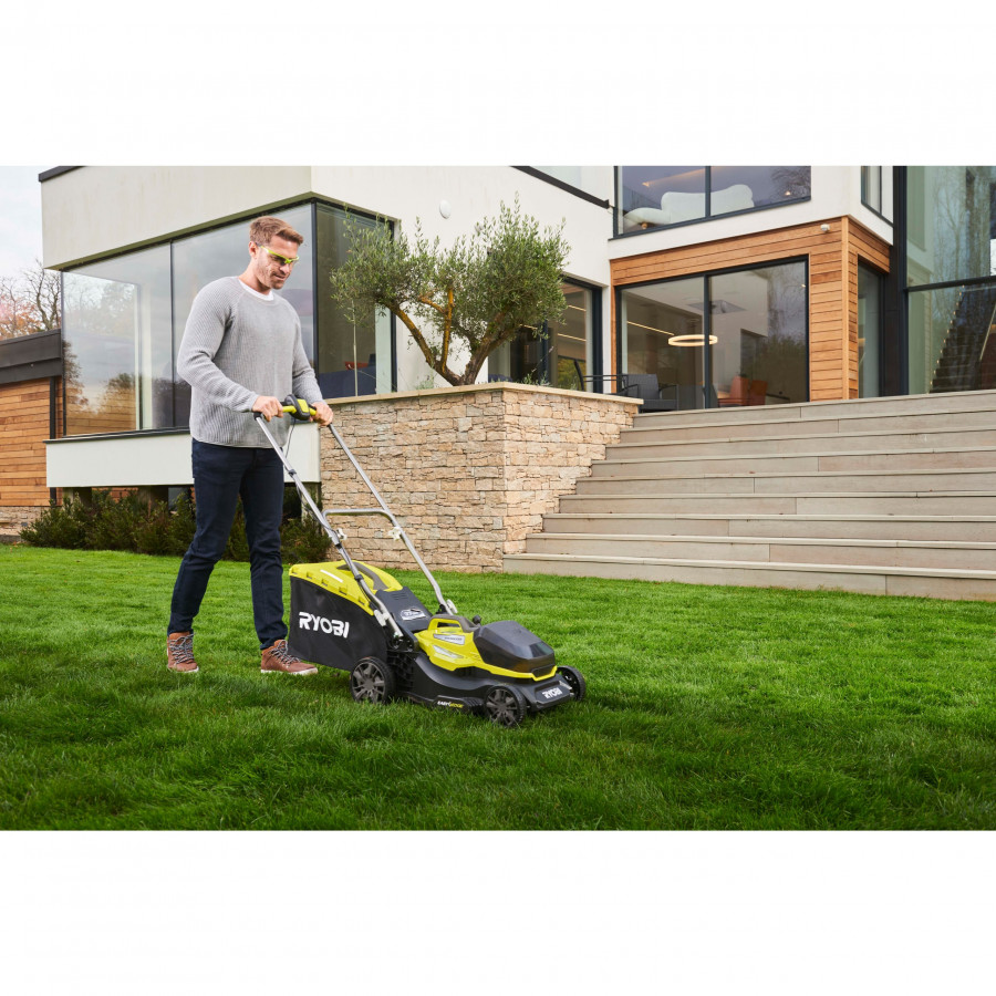 Аккумуляторная газонокосилка Ryobi RY18LMX37A-0 - цена, отзывы ...