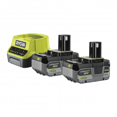 Набор аккумулятор RB1840X 2 шт. + RC18120 Ryobi RC18120-240X 5133005092