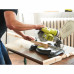 Аккумуляторная торцовочная пила Ryobi EMS190DCL