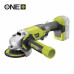 Аккумуляторная угловая шлифмашина Ryobi R18AG-0