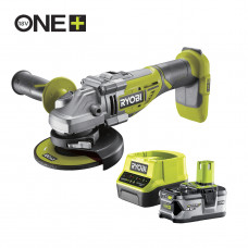 Аккумуляторная бесщеточная болгарка (ушм) Ryobi ONE+ R18AG7-140S 5133004231