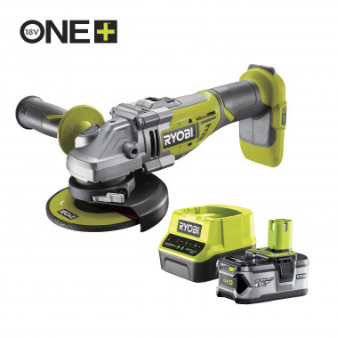 Аккумуляторная бесщеточная болгарка (ушм) Ryobi ONE+ R18AG7-140S 5133004231