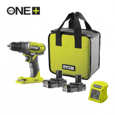Аккумуляторная дрель-шуруповерт Ryobi R18DD2-220S 5133003821
