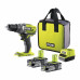 Аккумуляторная компактная дрель-шуруповерт Ryobi R18DD3-115S 5133005301