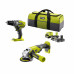 Набор аккумуляторных инструментов Ryobi ONE+ R18DDAG-252S 5133003819