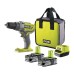 Ударная дрель-шуруповерт (2х1.5Ач) Ryobi R18PD3-215S