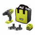 Ударная дрель-шуруповерт (2х2.0Ач) Ryobi R18PD3-220S