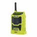 Аккумуляторное радио с Bluetooth® Ryobi R18R-0