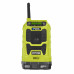 Аккумуляторное радио с Bluetooth® Ryobi R18R-0