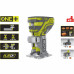 Кромочный фрезер Ryobi R18TR-0