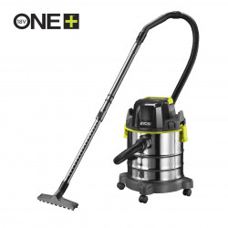 Аккумуляторный пылесос для сухого и влажного мусора Ryobi  R18WDV-0