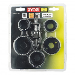 Набор пильных коронок 7 шт. Ryobi RAK07HS