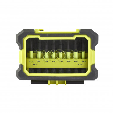 Набор из 10 ударостойких бит Torque+ Ryobi RAK10MSDI