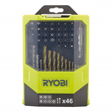 Набор бит со сверлами 46 шт. Ryobi RAK46MiXC 5132002698
