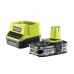 Набор из аккумулятора (1х2.5Ач) и зарядного устройства Ryobi RC18120-125