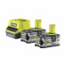 Набор из аккумуляторов (2х5.0Ач) и зарядного устройства Ryobi RC18120-250