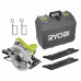 Циркулярная пила с направляющей шиной Ryobi RCS1600-KSR