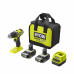Аккумуляторная бесщеточная дрель-шуруповерт Ryobi RDD18C-220S 5133004980