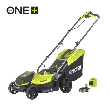 Аккумуляторная газонокосилка Ryobi ONE+ RLM18C33B-25 5133004323 Аккумуляторная газонокосилка Ryobi ONE+ RLM18C33B-25 5133004323