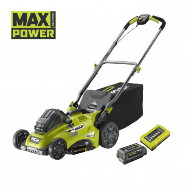 Аккмуляторная бесщеточная газонокосилка Ryobi RLM36x41H50G 5133005462