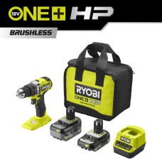 Аккмуляторная ударная бесщеточная дрель-шуруповерт Ryobi ONE+ RPD18C-242S 5133004983