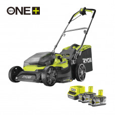Аккумуляторная газонокосилка Hybrid Ryobi RY18LMH37A-250