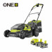 Аккумуляторная газонокосилка Hybrid Ryobi RY18LMH37A-250