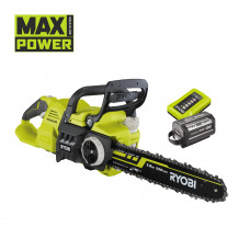 Аккумуляторная бесщеточная цепная пила Ryobi RY36CSX35A-160