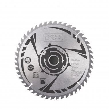 Пильный диск по дереву (254х30х2.6 мм, 48 зубьев) Ryobi SB254T48A1 5132002622