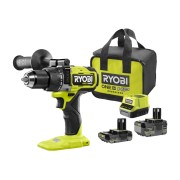 Аккумуляторная ударная дрель-шуруповерт Ryobi RPD18X-242S 5133005283