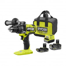 Аккумуляторная ударная дрель-шуруповерт Ryobi RPD18X-242S 5133005283