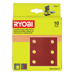 Набор шлифлистов Ryobi RAKQSSA10 5132004448