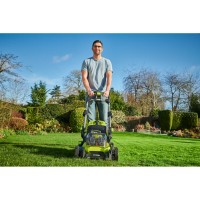 Бесщеточная газонокосилка Ryobi RY18LMX40B-240 5133005481