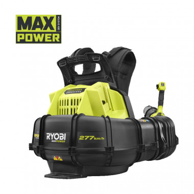 Аккмуляторная ранцевая воздуходувка Ryobi RY36BPXB-0 5133005947