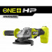 Аккумуляторная бесщеточная болгарка (ушм) Ryobi ONE+ RAG18X-0 5133005011