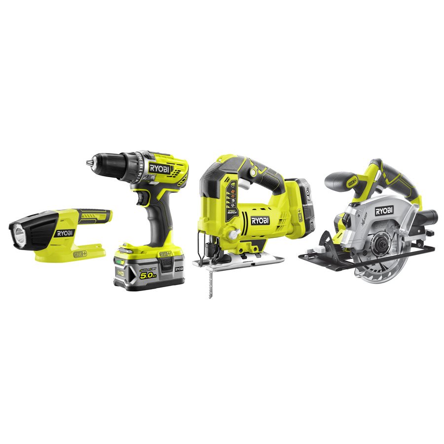 Комбинированный набор из 4-х инструментов Ryobi R18CK4A-252S - цена ...